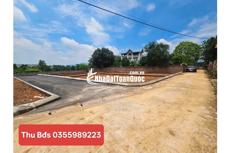 BÁN NHANH LÔ GÓC GẦN UBND XÃ ĐOÀI PHƯƠNG- HÒA LẠC- DIỆN TÍCH 105M2- NHỈNH 2 TỶ- FULL THỔ CƯ - SẴN SỔ CÔNG CHỨNG